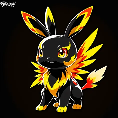 fire fairy pokemon bunny