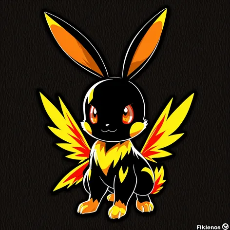 fire fairy pokemon bunny