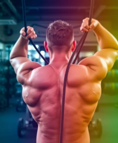 back exercises on cables