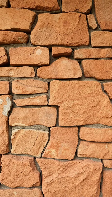 rust stone wall