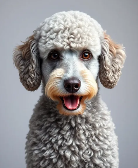 silver poodle