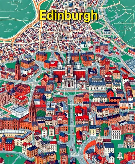 map of edinburgh