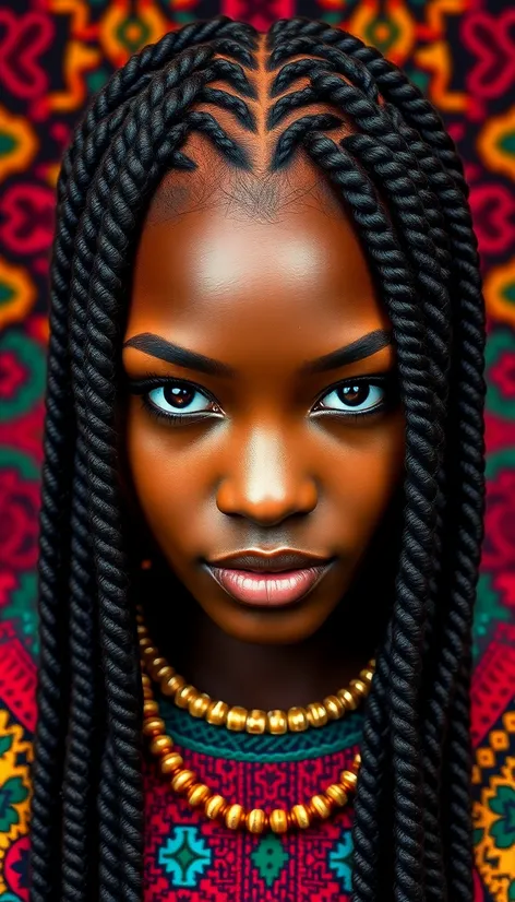 cornrow box braids