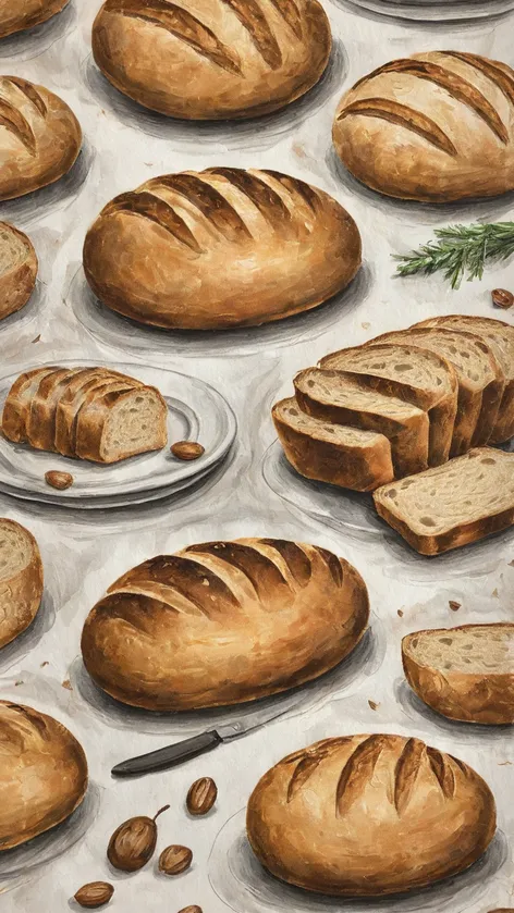 bread drawing