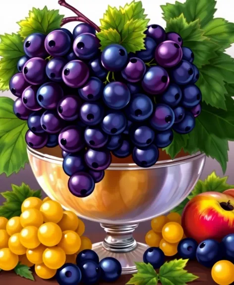 grapes clipart small