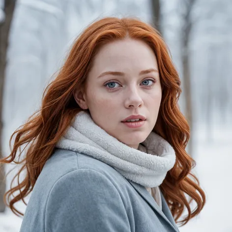 redhead winter