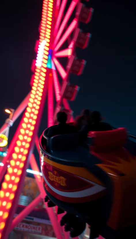 swinging amusement park ride