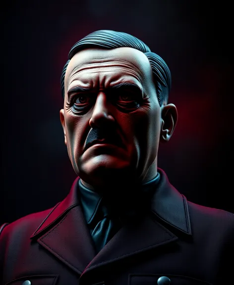 hitler 3d model standing