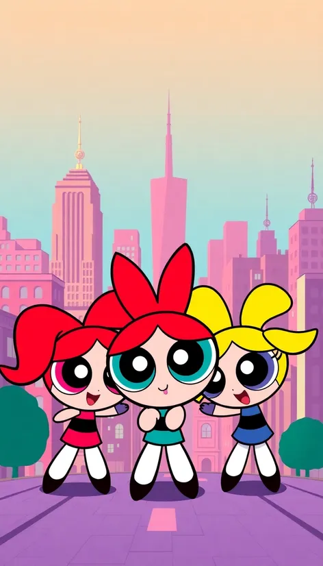 powerpuff girls 2016 backgrounds