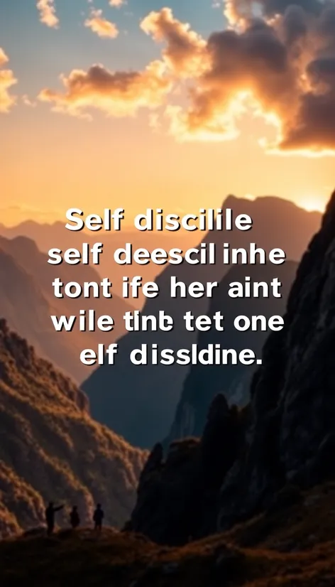 self discipline quotes