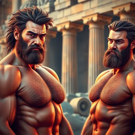 greek hairy men