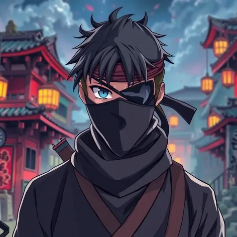 eyepatch ninja anime