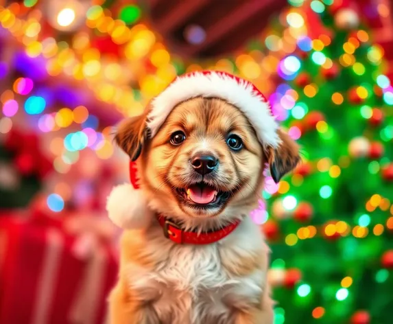 christmas puppy