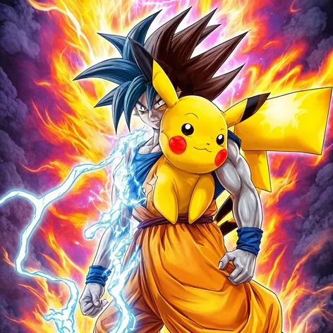 goku merged with pikahu