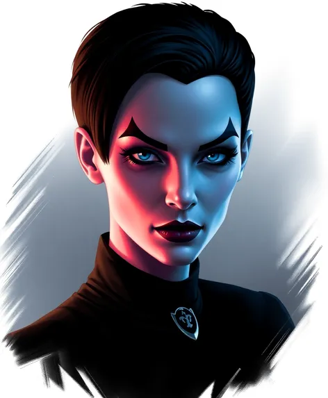 asajj ventress with hair