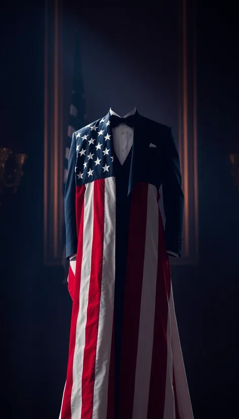 american flag formal dress