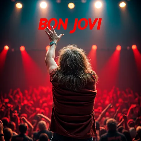 Bon Jovi with his