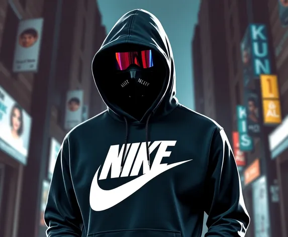 nike hoodie mask