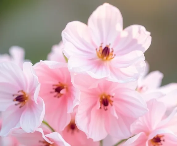 watercolor pastel flowers