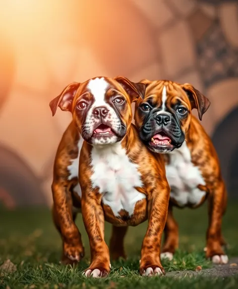 brindle boxer puppies