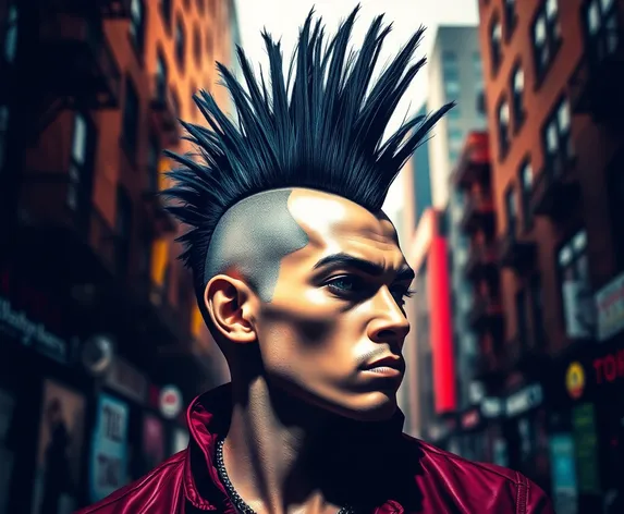 black mohawk hairstyles for