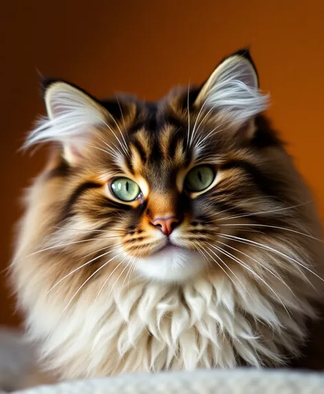 mix maine coon cat