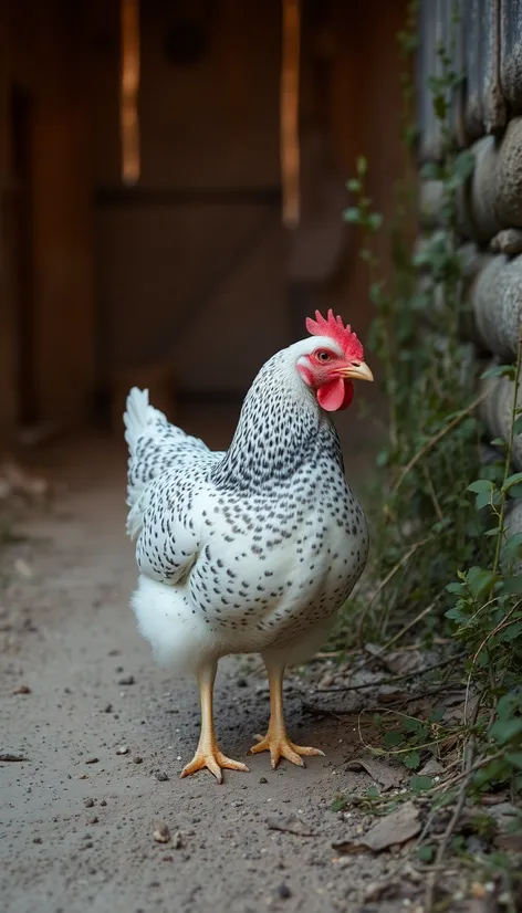 speckled hen