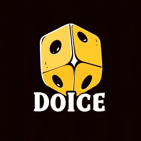 old school dice logo