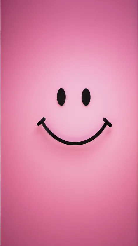 pink smiley face