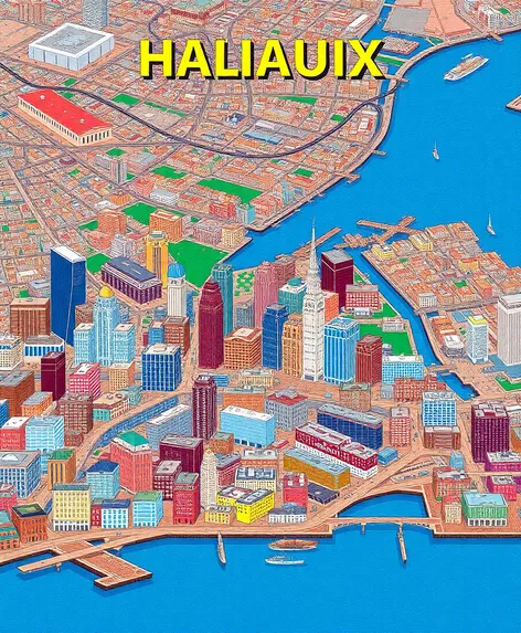 halifax canada map