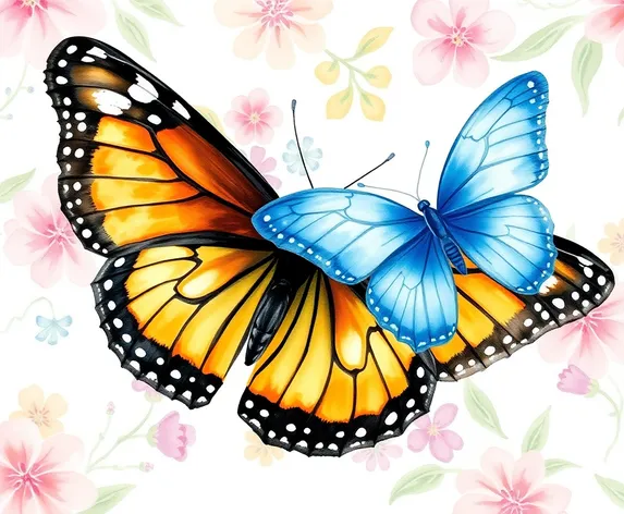 butterfly paintings