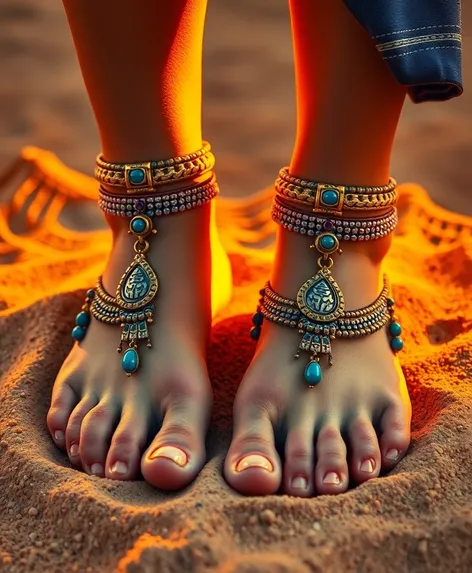 egyptian feet