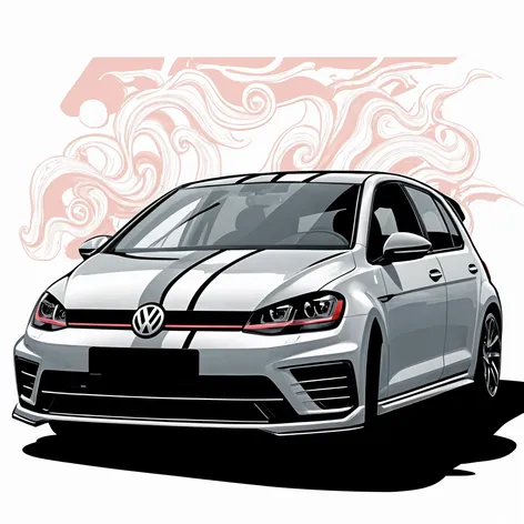 volkswagen golf r gray