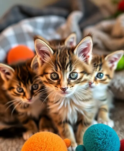 maine coon mix kittens