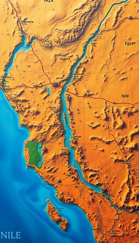 nile river on a