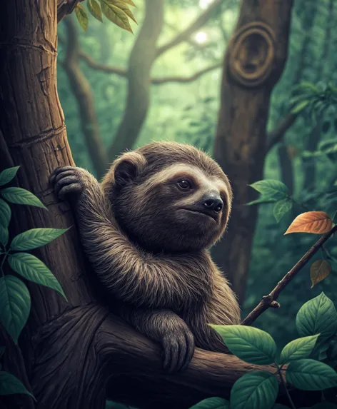 cute sloth