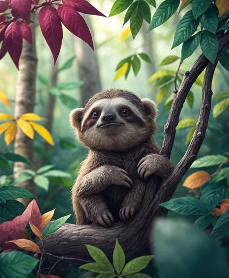 cute sloth