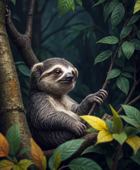 cute sloth