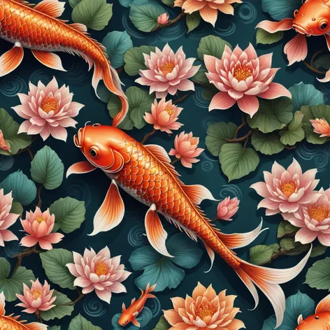 dragon koi