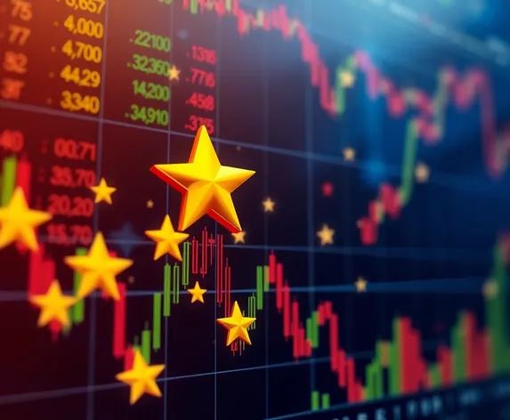 stocks with golden star