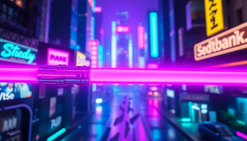 cyberpunk lightsaber