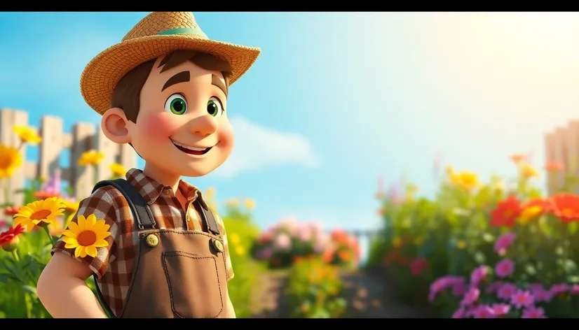 farmer animated