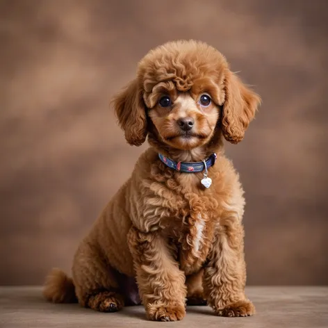 brown toy poodle