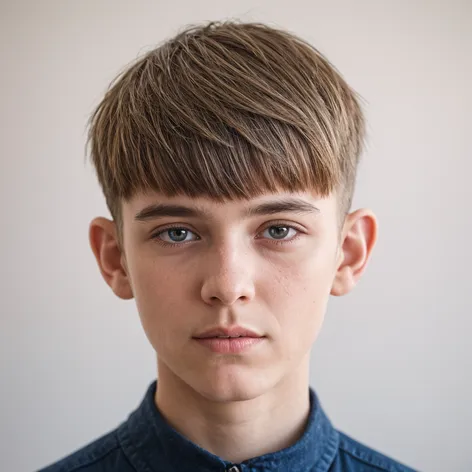 teen boy haircut long