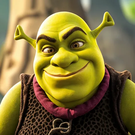 shrek funny face