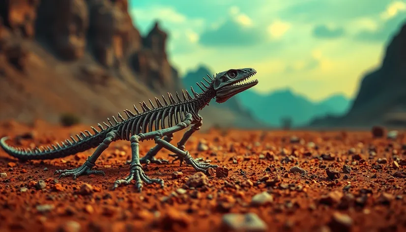 lizard skeleton