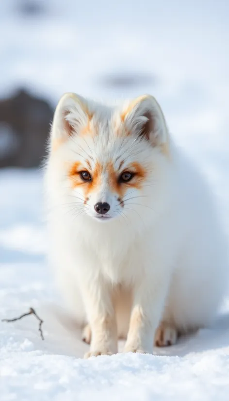 arctic fox height