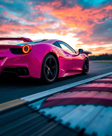 pink ferrari