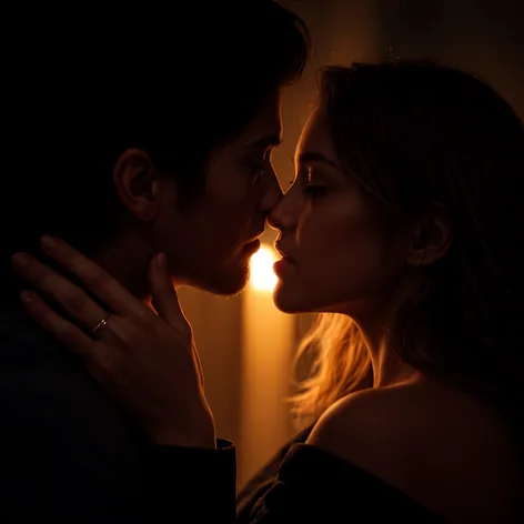 Kissing video