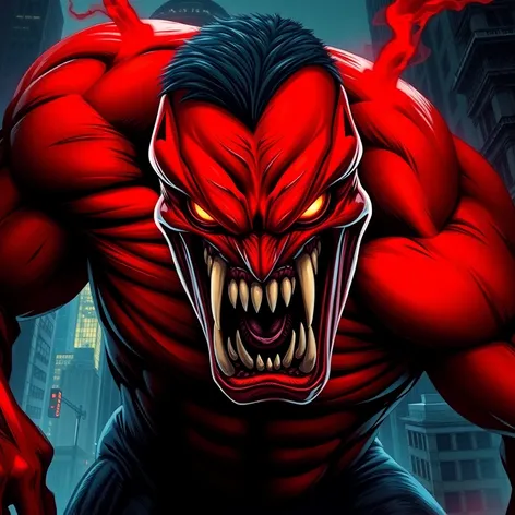 venomized red hulk